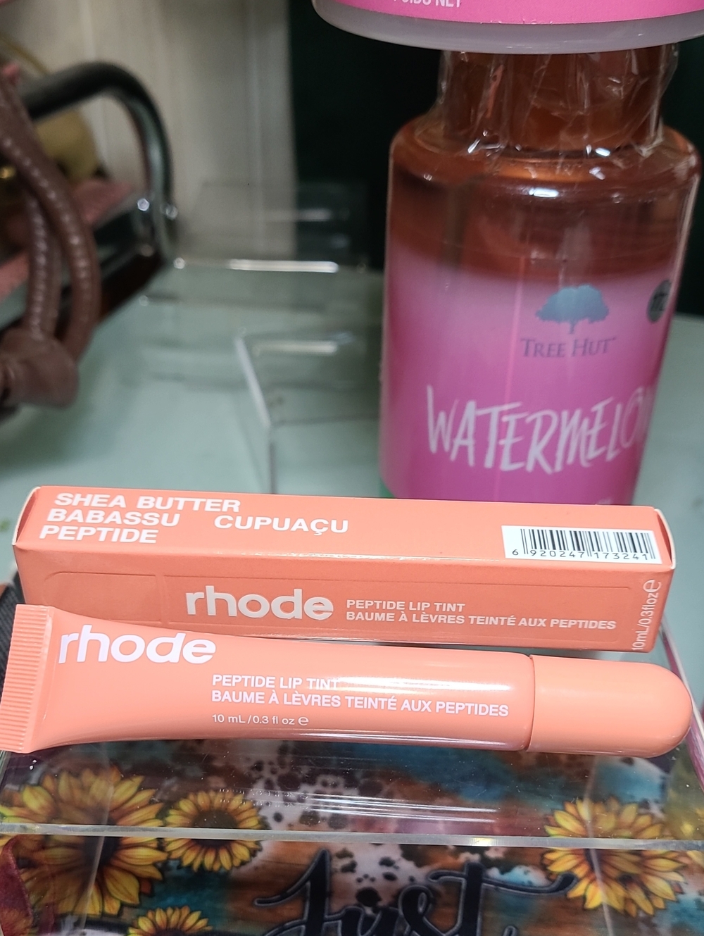 RHODE Peptide Lip Tint — Peachy Coral Tint